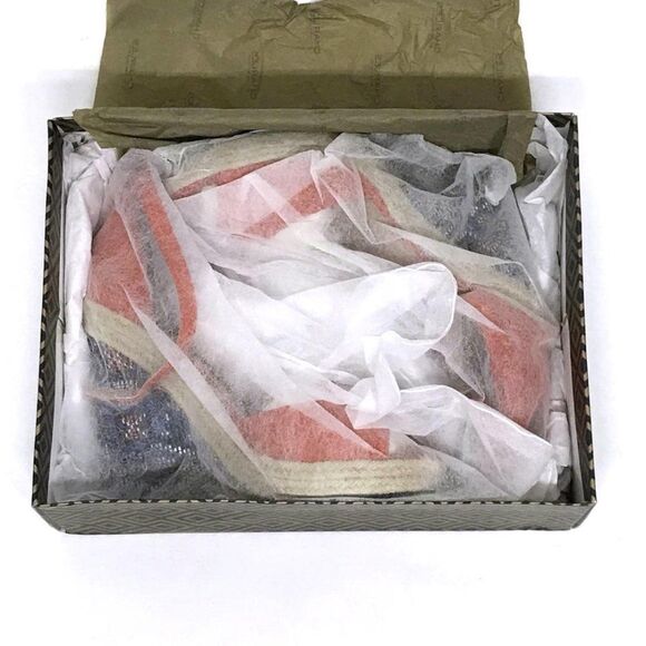 CHARLES DAVID BAY Wedge Ankle Sandals 9.5 in BOX - Picture 6 of 8